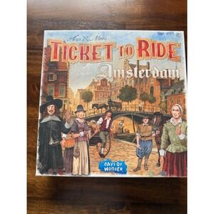 Ticket to Ride Amsterdam Board Game Days of Wonder New Sealed Strategy Game